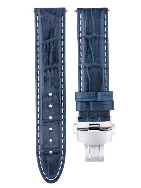 breitling krokoband blau 20 mm|All Watch Straps & Bracelets .